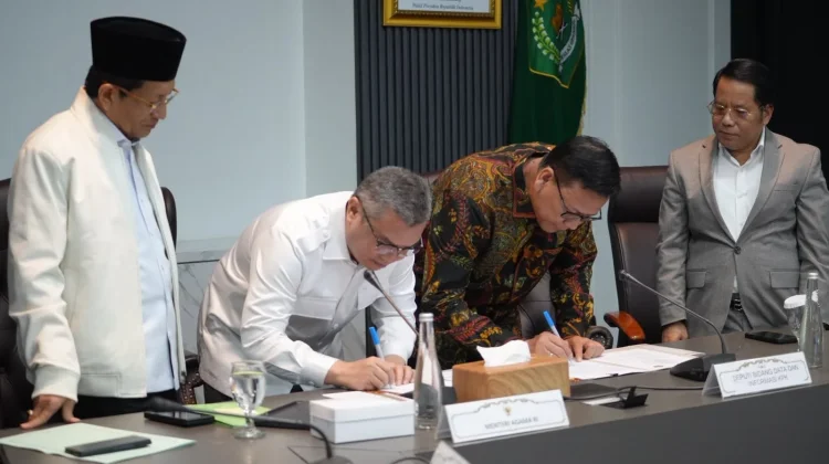 Kemenag Bersama KPK Perpanjang Kerja Sama Whistleblowing System Terintegrasi