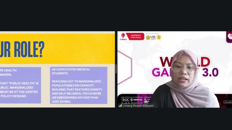 Dari Aceh untuk Dunia, Mahasiswa Tawarkan Solusi Kesehatan bagi Pengungsi