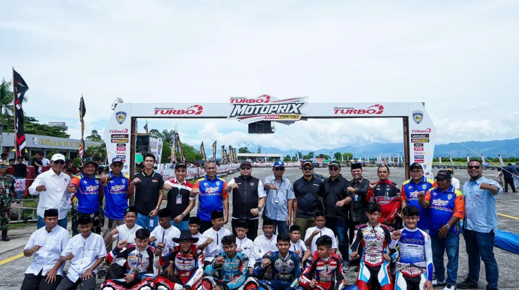 Pertamina Dukung Pengembangan Pembalap Sumatera lewat MotoPrix Region A di Aceh