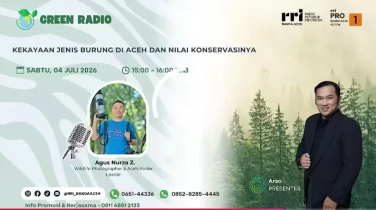 Kekayaan Jenis Burung di Aceh Jadi Aset Penting Konservasi Keanekaragaman Hayati