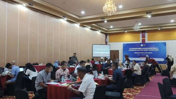 PWI Aceh Gelar UKW Angkatan XXI, Cetak Wartawan Profesional dan Berintegritas