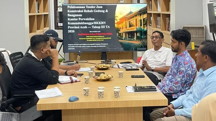 BKKBN Aceh dan BPKP Sinergi Perkuat Tata Kelola Rehabilitasi Gedung