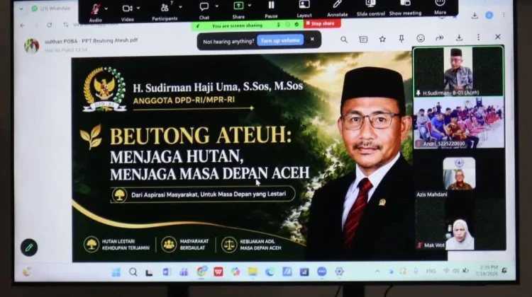 Menjaga Rimba, Mengawal Mandat, Sinyal Diplomasi Haji Uma untuk Beutong Ateuh