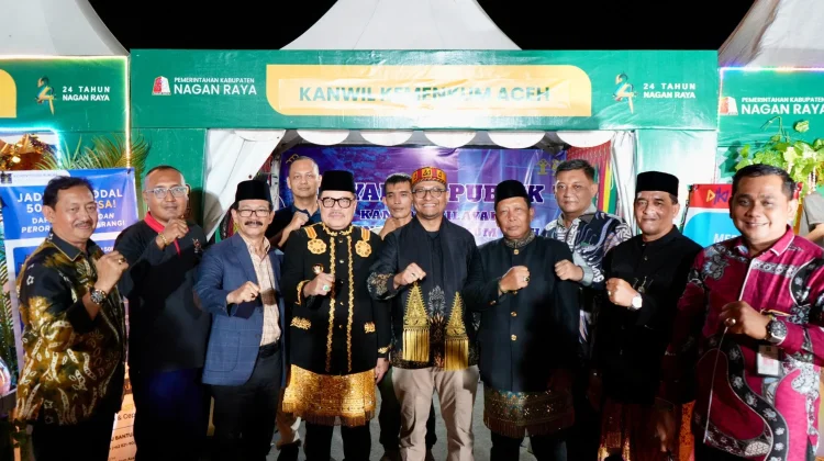 Kemenkum Aceh Beri Pelayanan pada Nagan Raya Fair