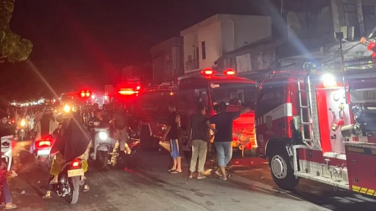 Kebakaran Hanguskan Empat Ruko di Lamdingin Banda Aceh, Diduga Korsleting Listrik