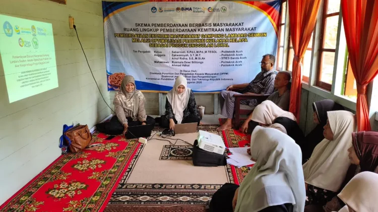 Politeknik Aceh Bersama STIES Laksanakan PKM Dorong Pemberdayaan UMKM