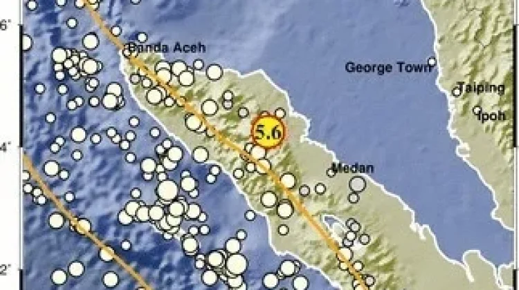Kabupaten Gayo Lues Diguncang Gempa Darat Berkekuatan 5,6 Magnitudo