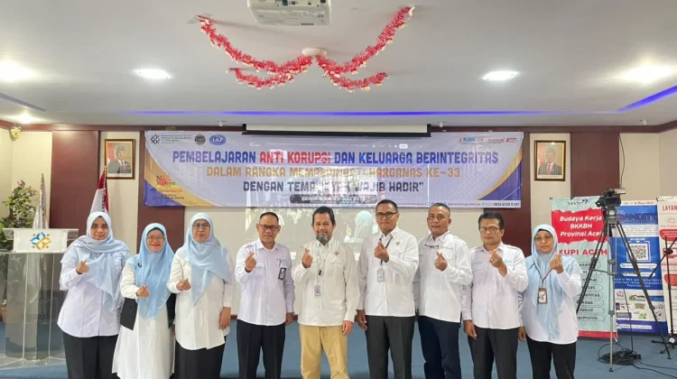 Kemendukbangga/BKKBN Aceh Dorong Keluarga Jadi Fondasi Budaya Antikorupsi