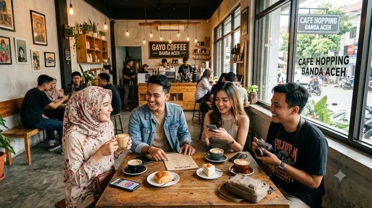 Cafe Hopping Jadi Gaya Liburan Favorit Anak Muda di Banda Aceh