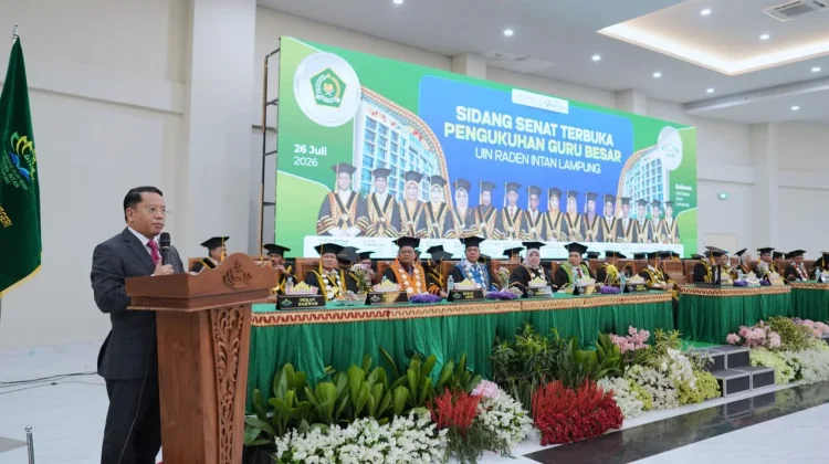 Sekjen Kemenag Ingatkan Guru Besar Berikan Dampak Bagi Umat