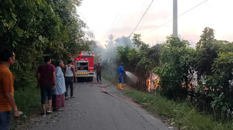 Kebakaran Lahan Hanguskan Dua Hektare di Lhokseumawe