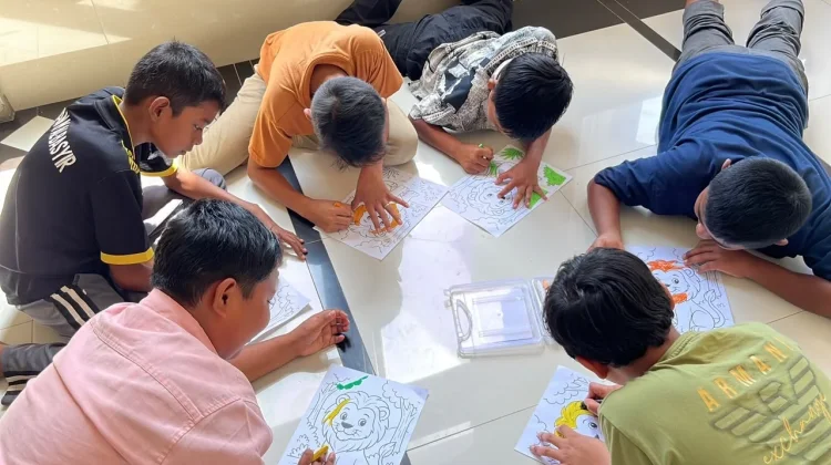 Mahasiswa KKN Tematik Literasi USK Gelar Festival Anak Lambada