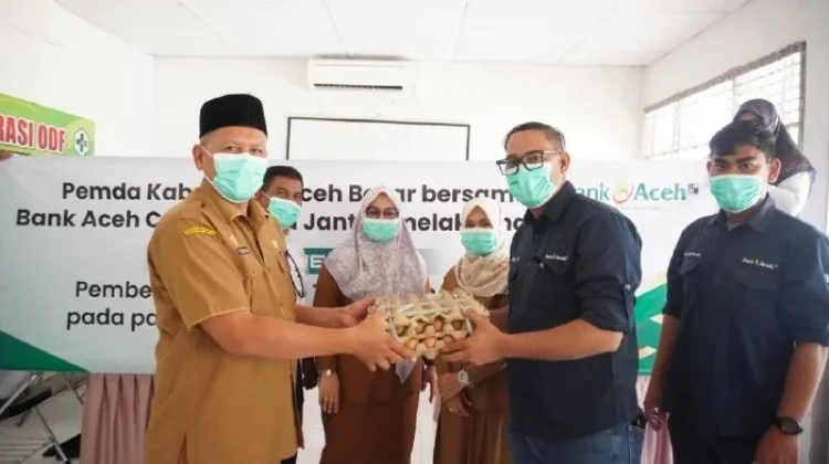 Pemkab Aceh Besar Salurkan Paket Makanan Tambahan Bagi Pasien TBC