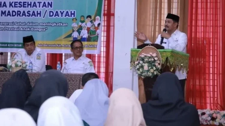 Lembaga Pendidikan Aceh Besar diminta Tingkatkan Layanan Kesehatan