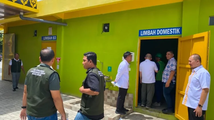 DLH Aceh Besar Laksanakan Pengawasan Lingkungan RSU Putri Bidadari