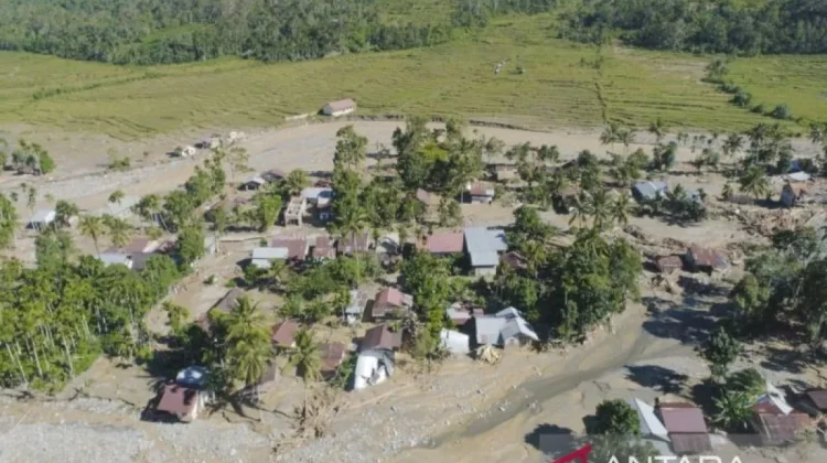 Pemerintah Kaji Alih Fungsi Lahan Sawah yang Tertimbun Material Banjir