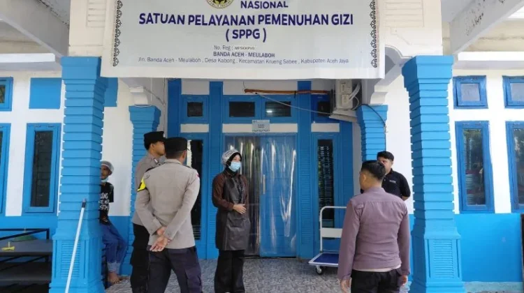 Polsek Krueng Sabee Lakukan Pengawasan Tiga Dapur SPPG