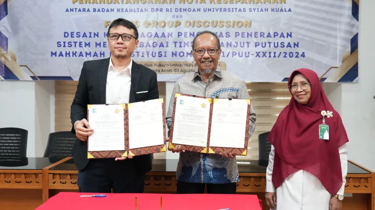 USK dan Badan Keahlian DPR RI Teken MoU, Bahas Penguatan Sistem Merit ASN