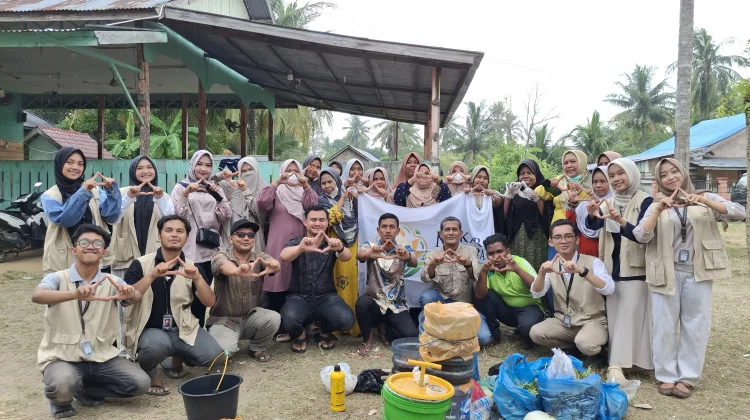 Mahasiswa UIN Yogyakarta Gelar Workshop Pengelolaan Sampah Organik di Bireuen