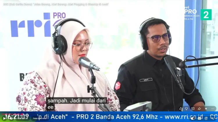 WCD Aceh Ajak Masyarakat Kelola Sampah lewat Aksi Plogging