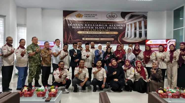 Hamdan Saleh Pimpin IKAMAKUM USK, Siap Berkontribusi untuk Hukum Aceh