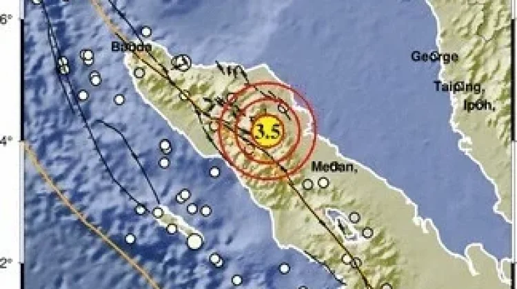 Gempa Magnitudo 3,5 Guncang Gayo Lues