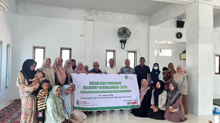 LKC Dompet Dhuafa Aceh Perkuat Layanan Kesehatan Pascabencana