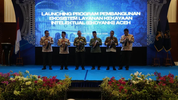 Kemenkum Aceh Launching Program Ekosistem Layanan Kekayaan Intelektual