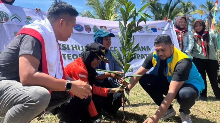 Komunitas Tanam 4.000 Pohon di Pidie Jaya, Pulihan Pascabencana