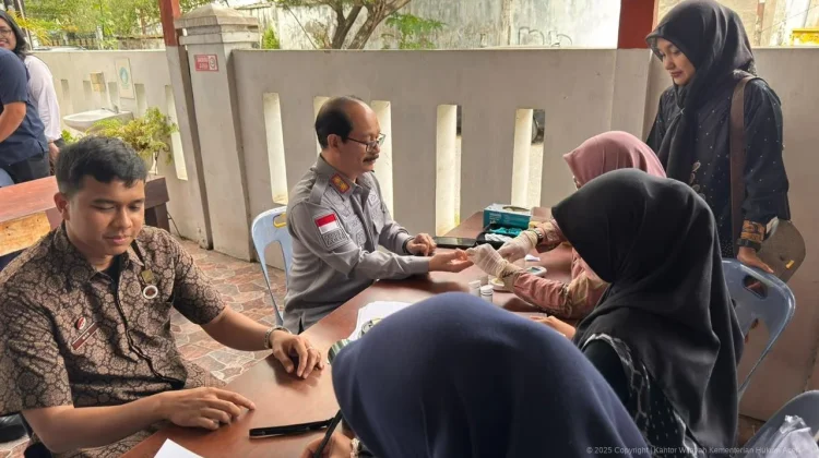 Kanwil Kemenkum Aceh Laksanakan Pemeriksaan Kesehatan bagi Pegawai