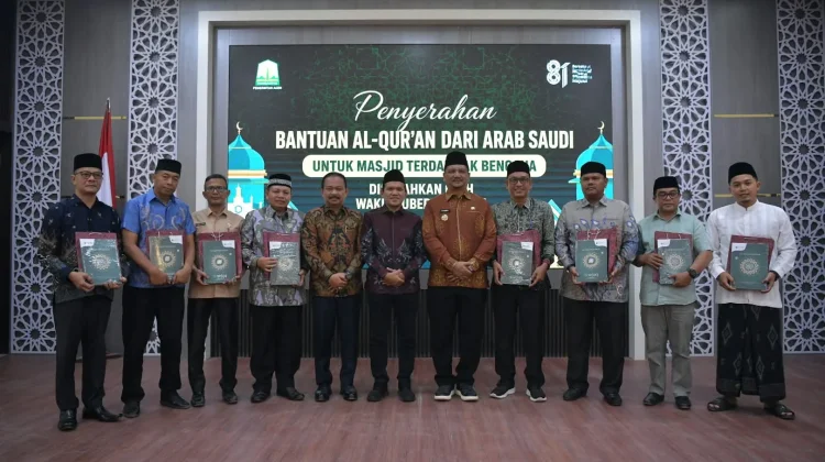 Kerajaan Arab Saudi Salurkan 50.000 Al-Qur’an untuk Aceh