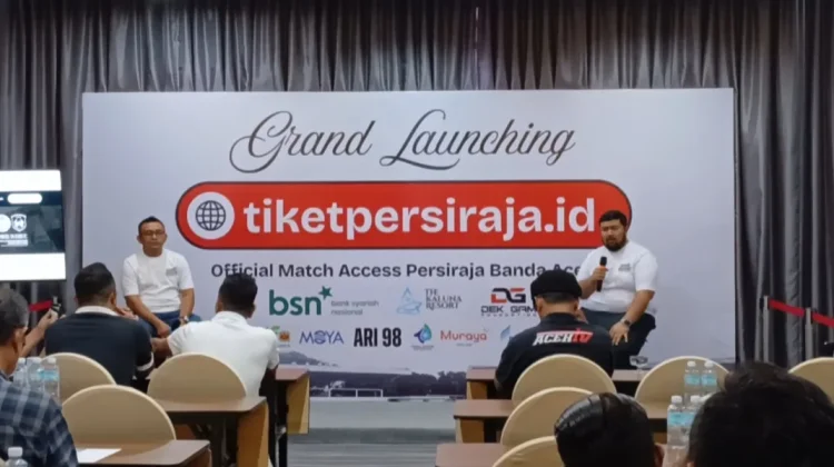 Persiraja Luncurkan Tiket Digital, Sembilan Laga Kandang Bisa Dibeli Sekaligus
