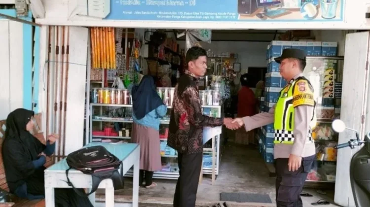 Polsek Panga Laksanakan Patroli Harkamtibmas Cegah Gangguan Keamanan
