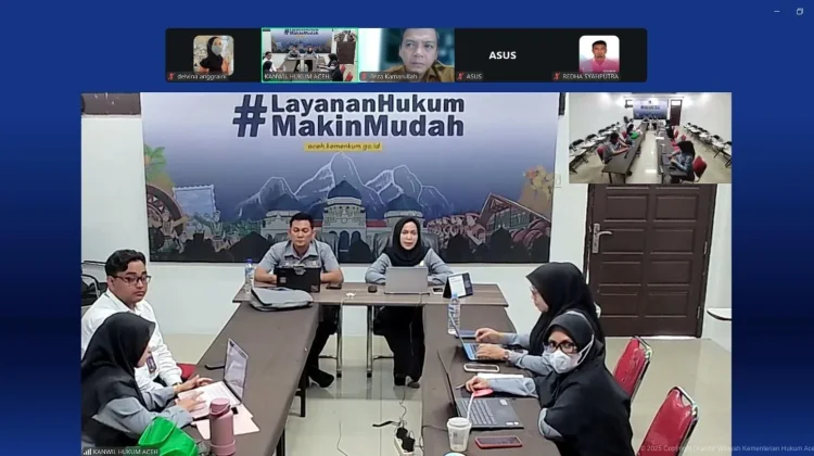 Kemenkum Aceh Harmonisasi Raperbup Perubahan RKPK Aceh Barat Daya