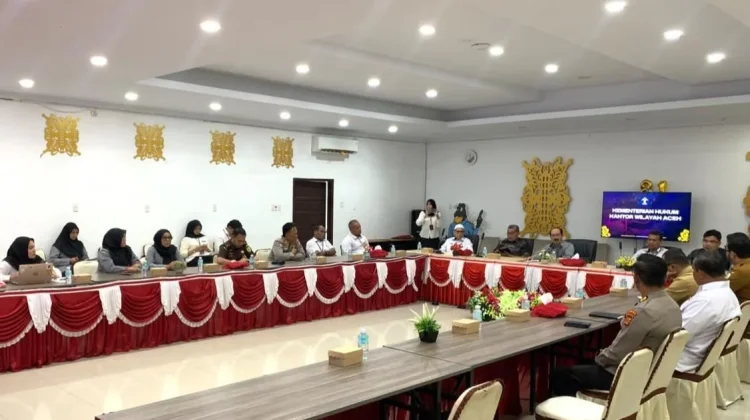 Kemenkum Aceh Tegaskan Posbankumdes Bukan Gantikan Peradilan Adat
