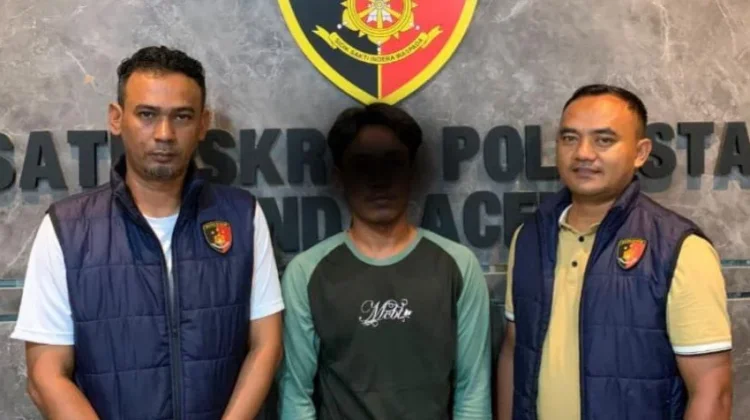 Diduga Gelapkan Uang Kios Rp68,6 Juta, Pemuda Pidie Jaya Diamankan Polisi