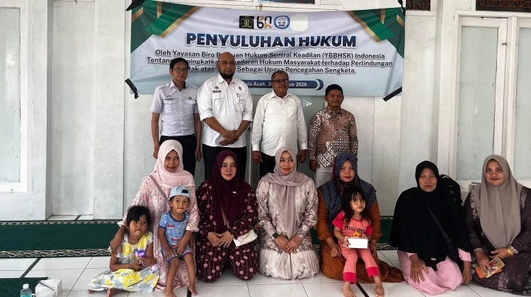 Kemenkum Aceh Laksanakan Penyuluhan Hukum Bagi Warga Lampoh Daya