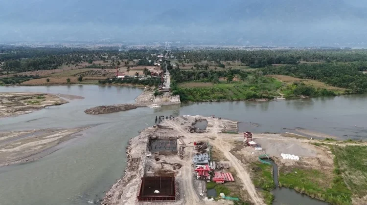Pembangunan Jembatan Pantai Dona Aceh Tenggara Capai 49 Persen