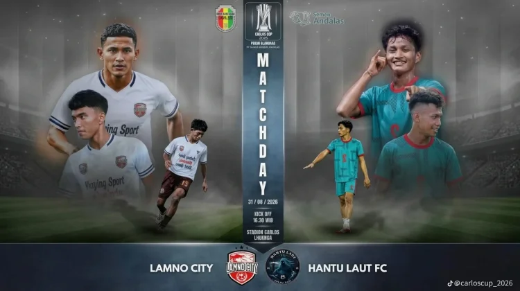 Lamno City Tantang Hantu Laut FC di Carlos Cup