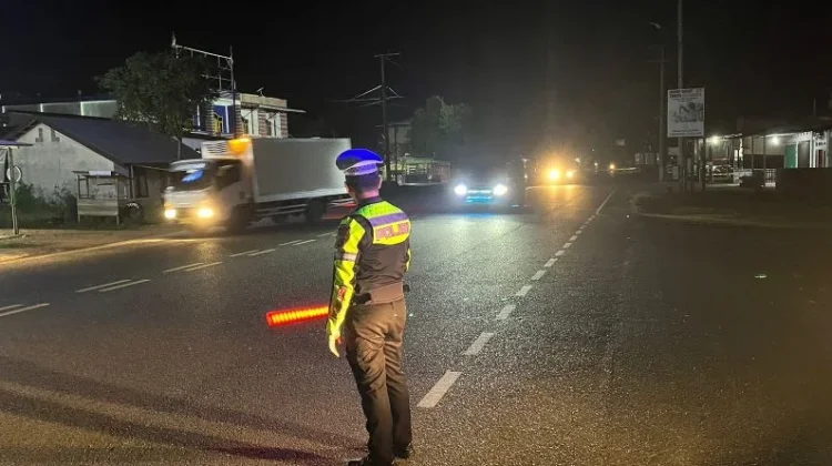 Satlantas Polres Aceh Jaya Antisipasi Pelanggaran dan Kecelakaan Lalu Lintas