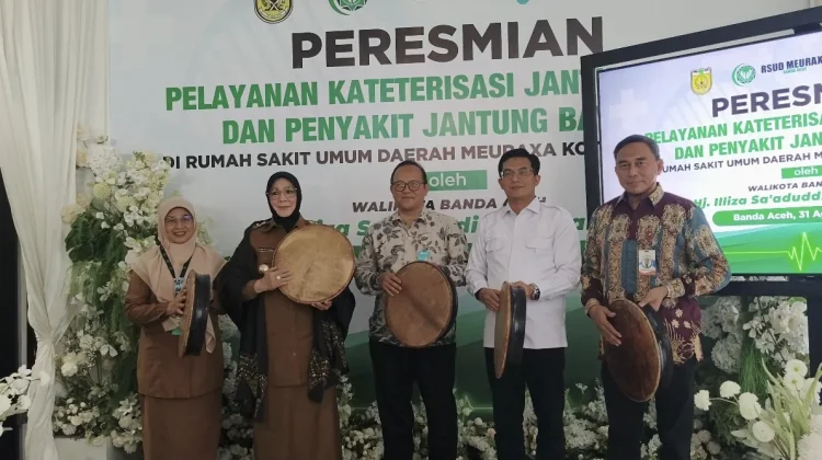 RSUD Meuraxa Resmi Buka Layanan Kateterisasi Jantung Anak