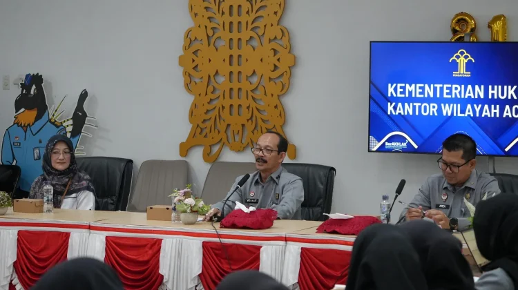 Kemenkum Aceh Bersama Ombudsman Evaluasi Mutu Layanan Publik