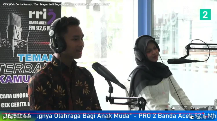 Mager Jadi Bugar, Mahasiswa UBBG Ajak Anak Muda Mulai Aktif Berolahraga