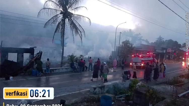 Kebakaran Hanguskan 20 Rumah di Gayo Lues