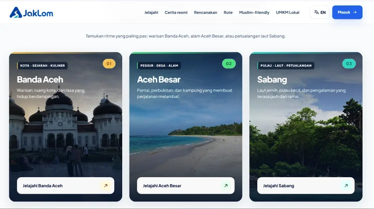 Jaklom Perkuat Ekonomi Masyarakat lewat Pariwisata