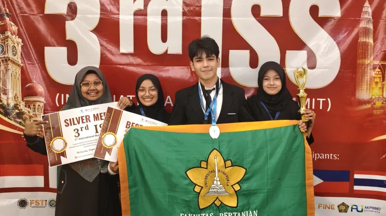 Tim Mahasiswa Fakultas Pertanian USK Raih Medali Perak di Malaysia