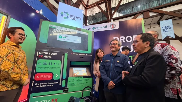 XLSMART Hadirkan ByeByeBox untuk Kelola Limbah Elektronik
