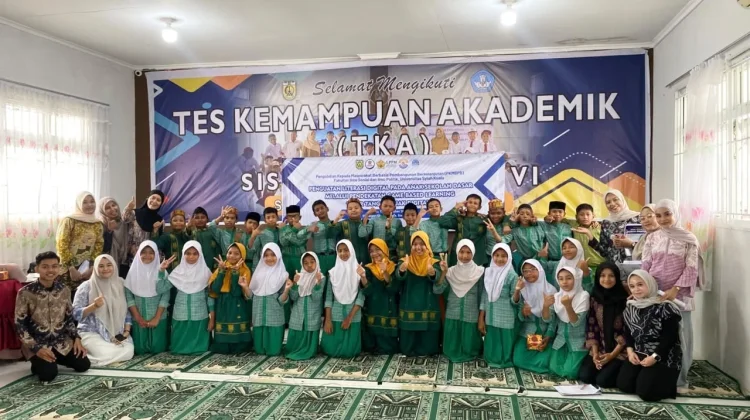 Tim Pengabdian USK Edukasi Literasi di SDN 58 Alue Naga