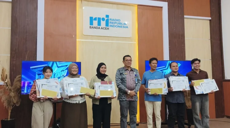 Rafian dan Sufia Zu Juara Bintang Radio RRI Banda Aceh 2026