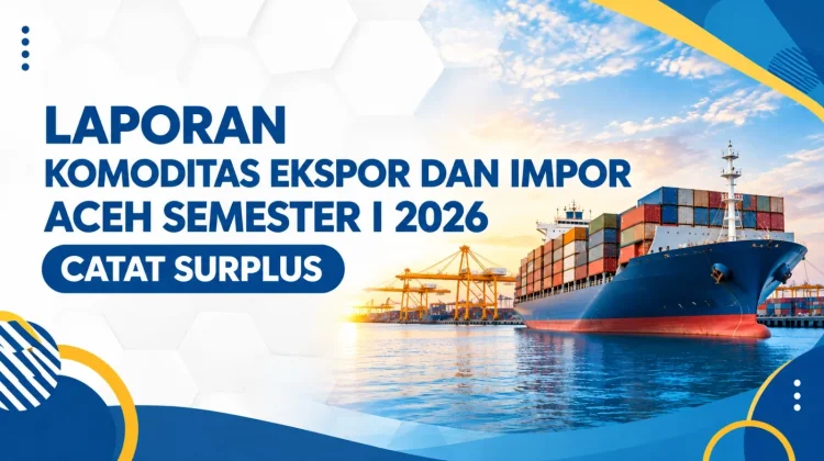 Kinerja Perdagangan Aceh Positif, Surplus USD105,4 Juta